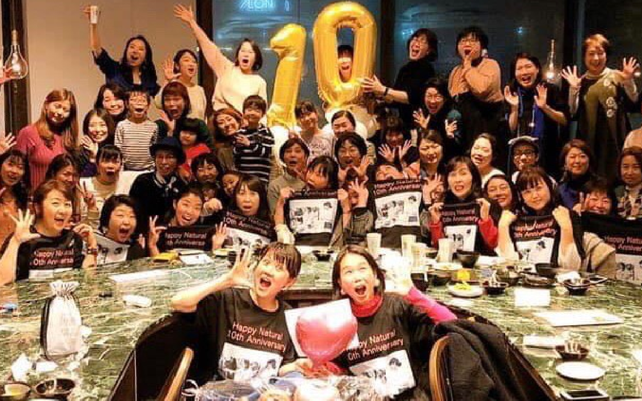 オカユカ初めて立ち上げたコミュニティ「ハピナチュ」10周年パーティー